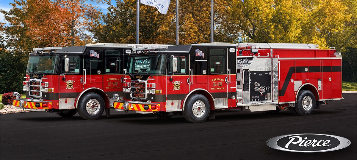 Meridian Fire Department Pumper
